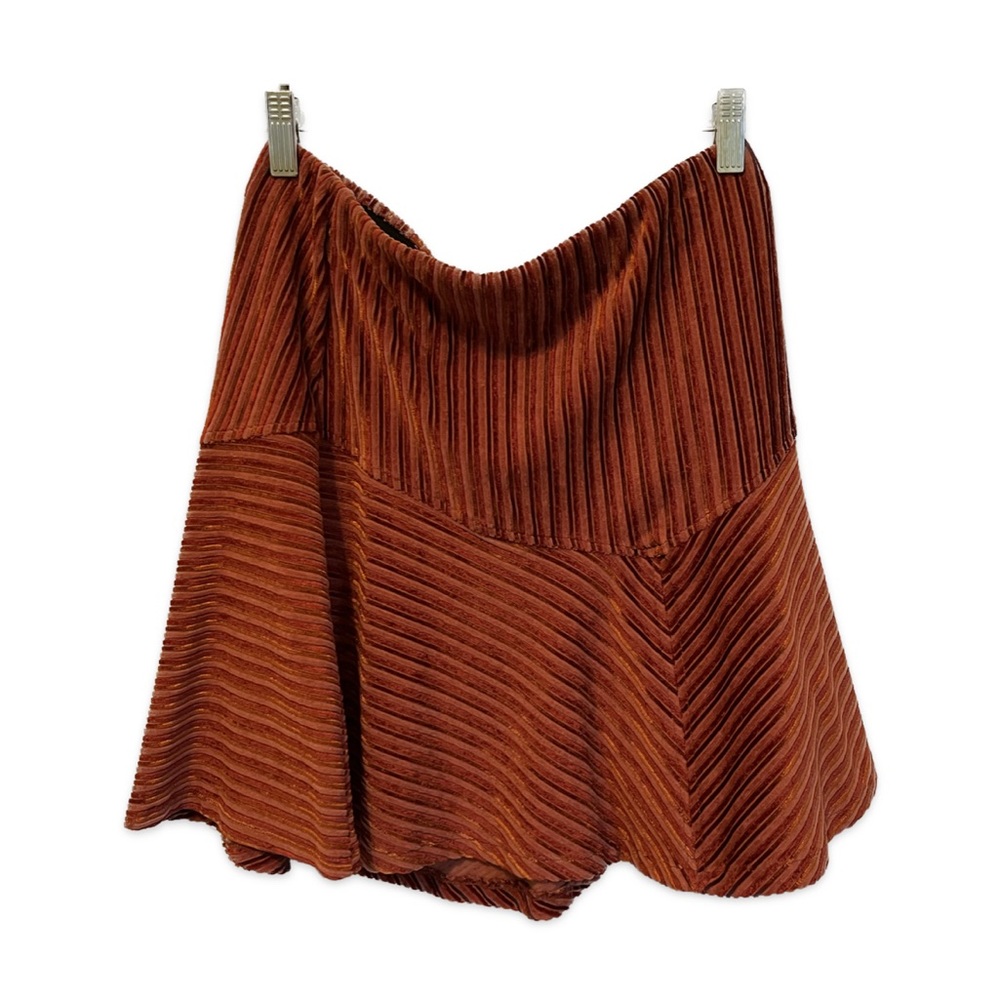 Free People Size Medium Burnt Orange Skirt